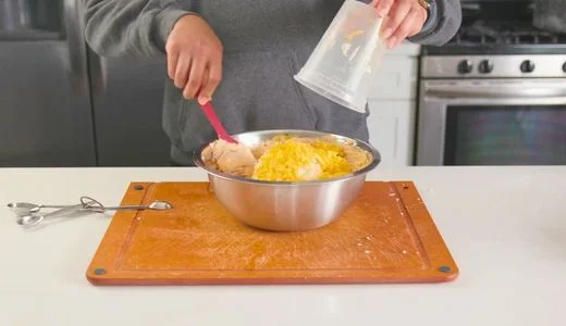 Add the chicken