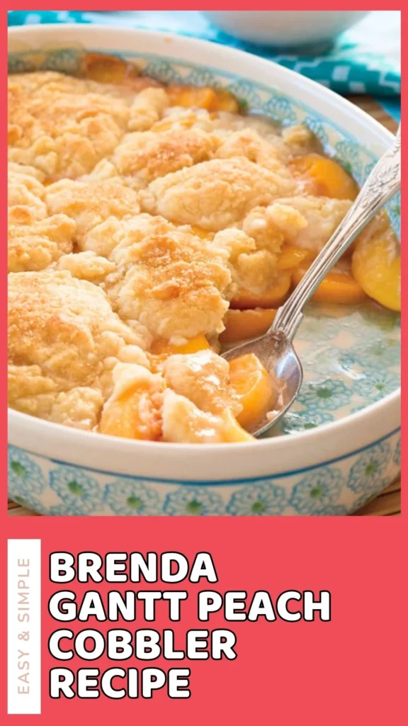 Brenda Gantt Peach Cobbler