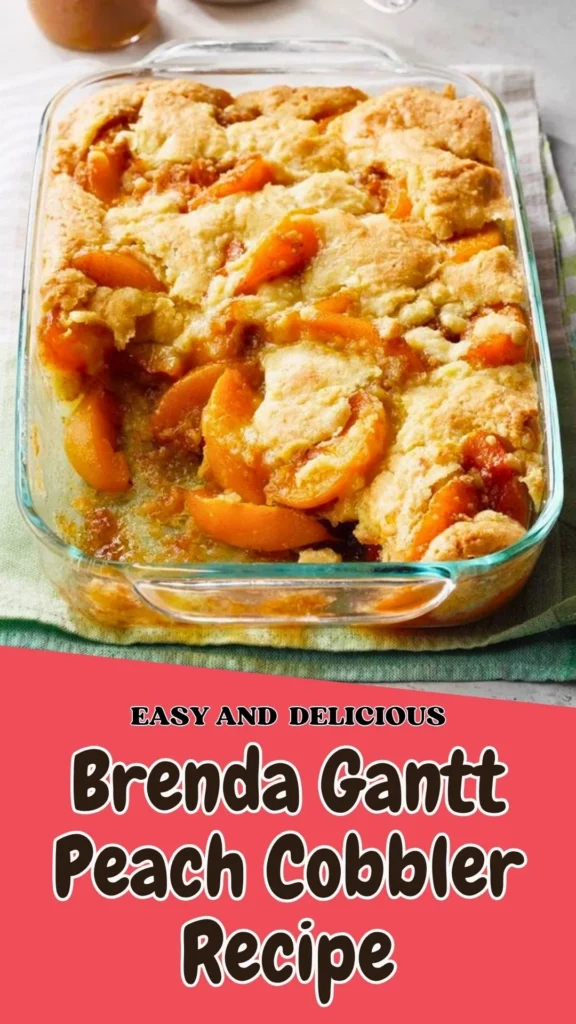 Copycat Brenda Gantt Peach Cobbler Recipe