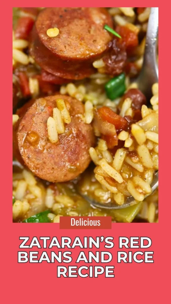Delicious Zatarain’s Red Beans And Rice