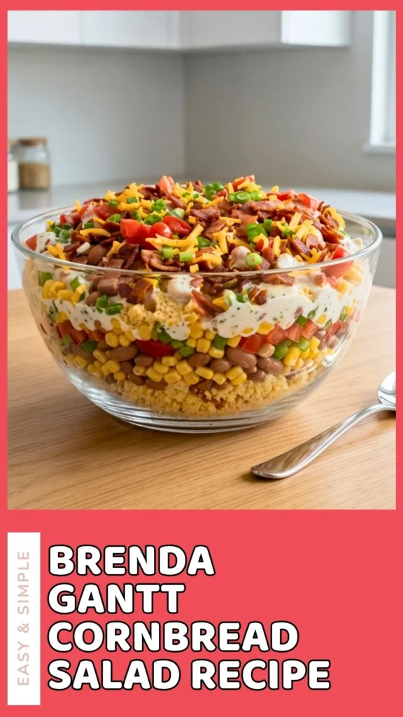 Enjoy this Brenda Gantt Cornbread Salad
