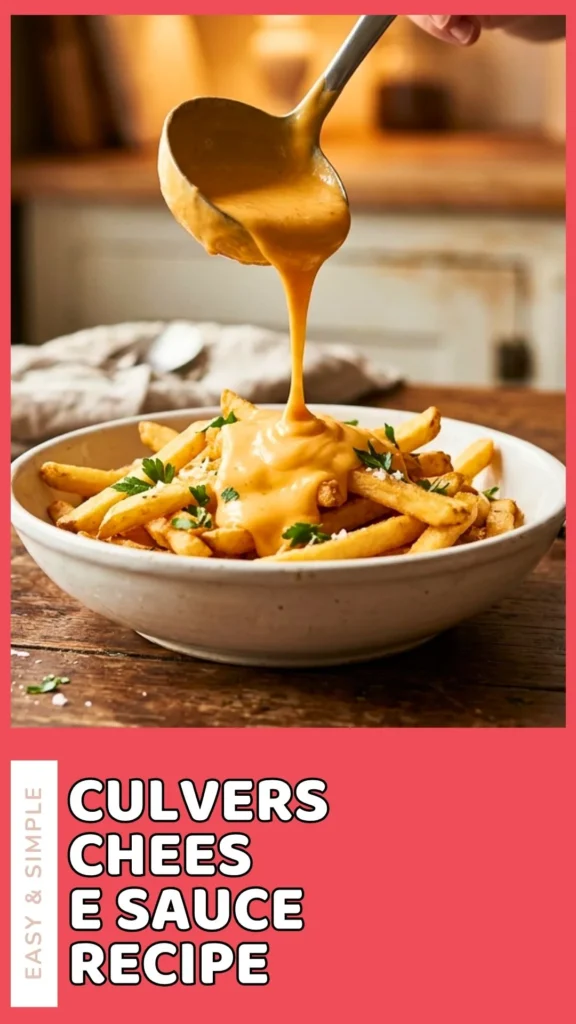 Enjoy this Culvers Cheese Sauce