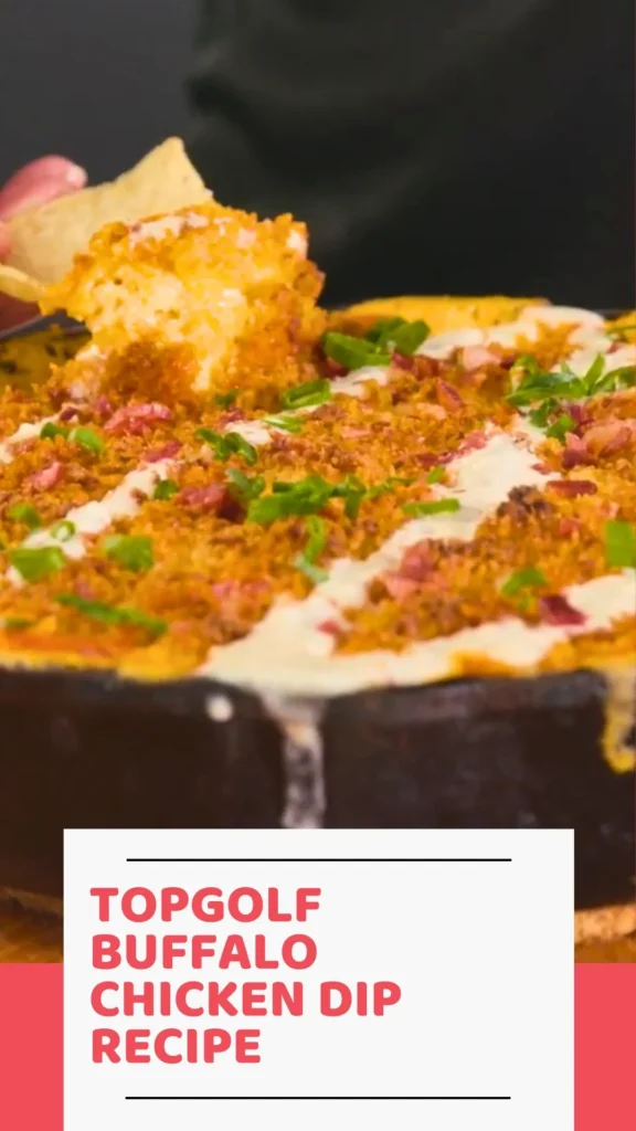Enjoy this Topgolf Buffalo Chicken Dip