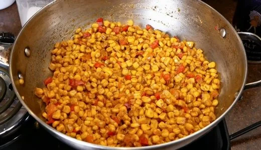 Finish with Butter and Corn Liquid
