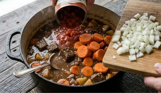Stir in the onions