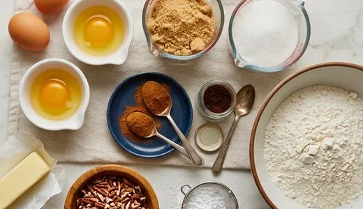 Add both sugars and the spices
