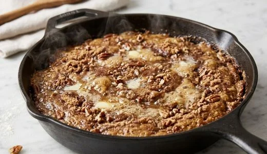 Bake for 1 hour to 1 hour 5 minutes