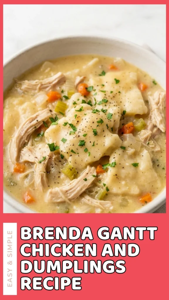 Enjoy this Brenda Gantt Chicken and Dumplings