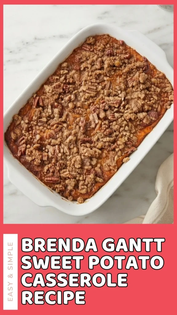 Enjoy this Brenda Gantt Sweet Potato Casserole