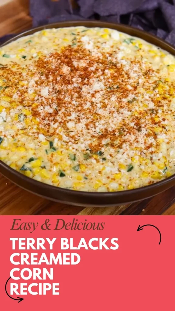 Enjoy this Terry Blacks Creamed Corn