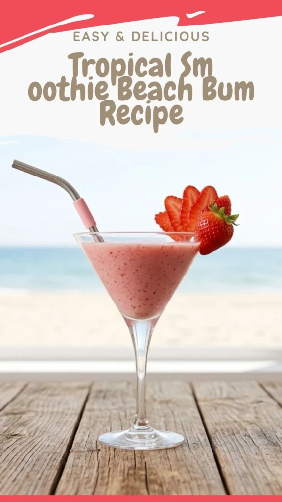 Enjoy this Tropical Smoothie Beach Bum
