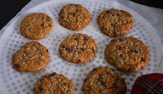 Bake with a temperature drop