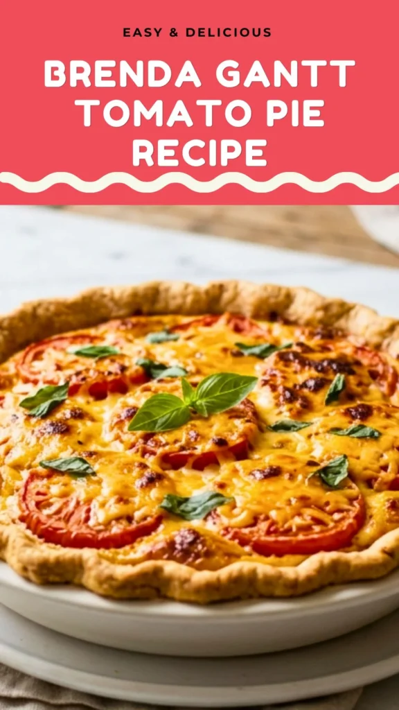 Delicious Brenda Gantt Tomato Pie
