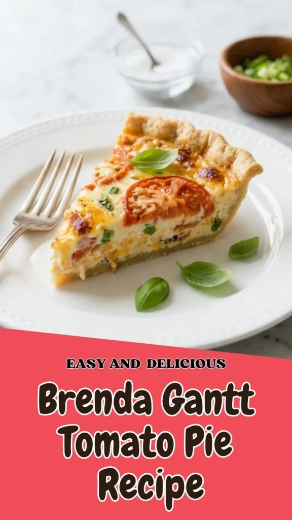 Enjoy this Brenda Gantt Tomato Pie