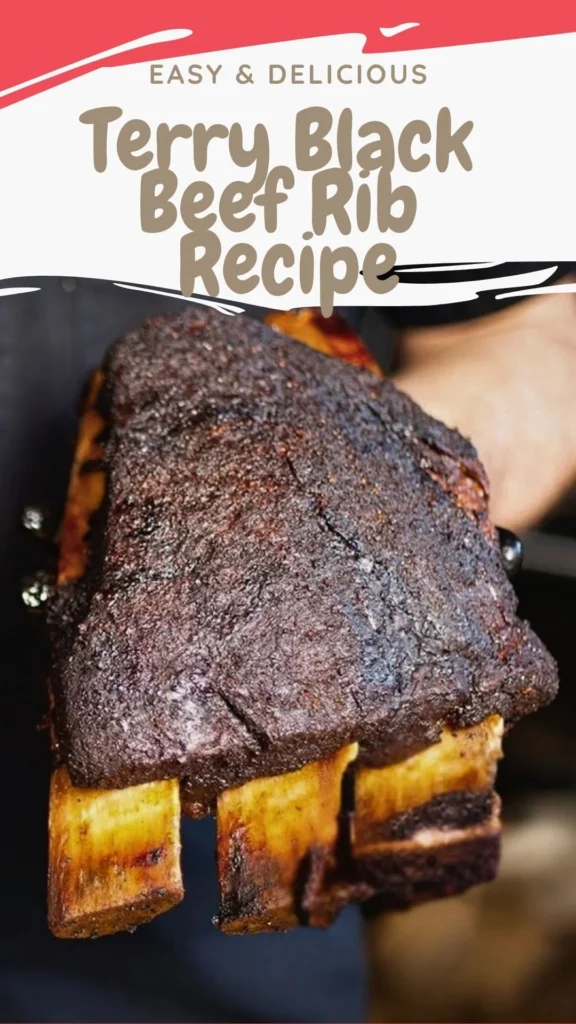 Delicious Terry Black Beef Rib