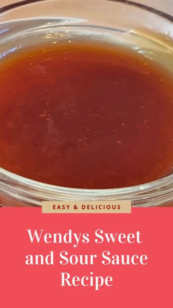 Enjoy this Wendys Sweet and Sour Sauce