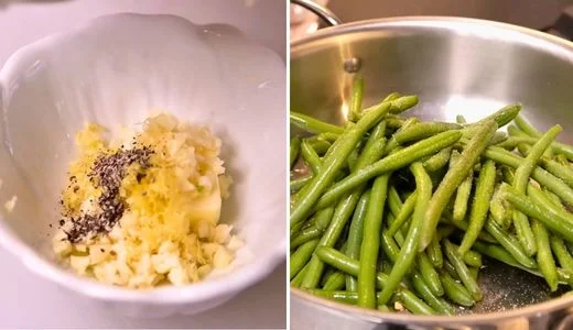 Sauté the Beans