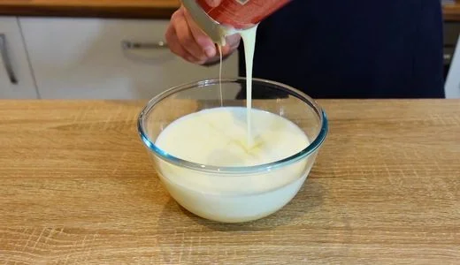 Temper the Egg Yolks