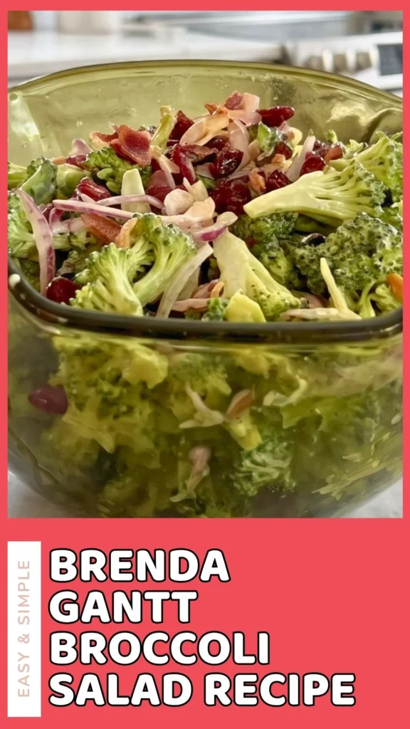 Delicious Brenda Gantt Broccoli Salad