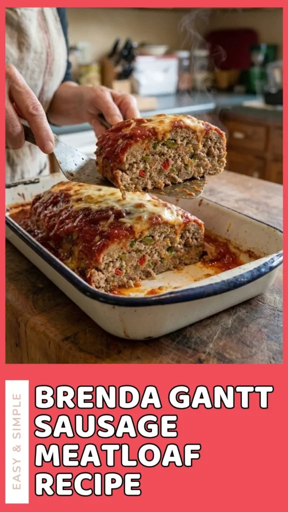 Delicious Brenda Gantt Sausage Meatloaf